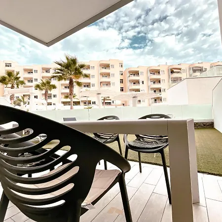 Lägenhet Ocean Garden, Ac, Sun Terrace, Heated Pool, Parking, Pp901 Costa Adeje (Tenerife)