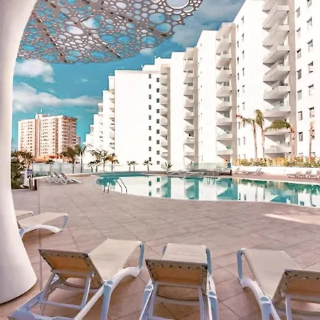 Ocean Garden, Ac, Sun Terrace, Heated Pool, Parking, Pp901 Apartamento *